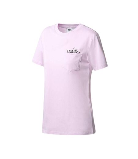 T-shirt Mauve Femme Adidas Graphic GK5164 - 14A