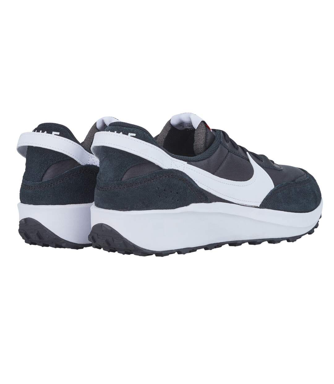 Baskets Style Quadrillage Homme Noir Blanc Nike-2