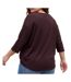 T-Shirt marron femme vero moda ckanva 3/4-2