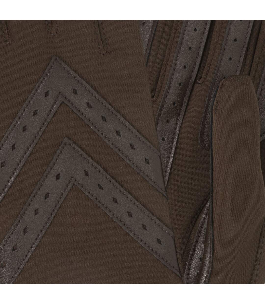 Isotoner Gants femme tactiles en tissu recyclé, doublés chaud, taille unique-2