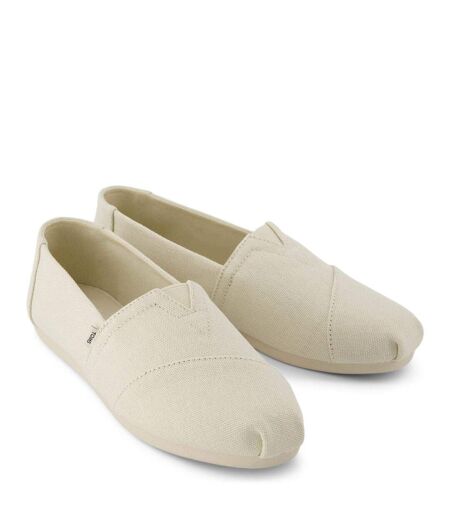 Mens Alpargata Classic Espadrilles Cream Toms
