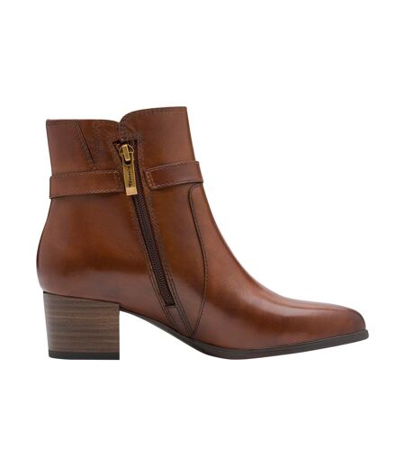 Bottine A Talon Cuir Tamaris