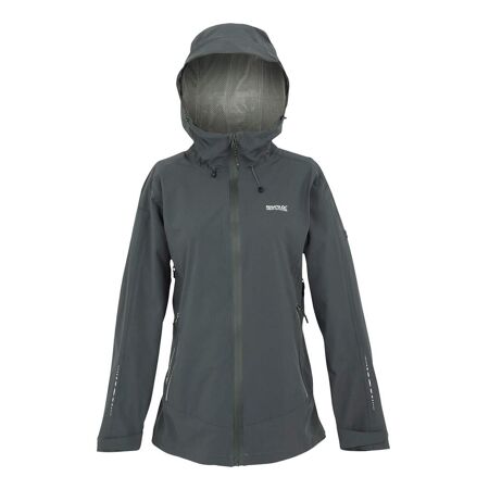 Veste imperméable okara femme gris phoque / gris Regatta