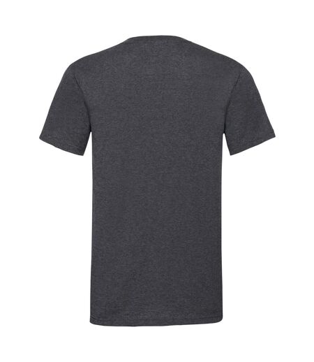 T-shirt Valueweight Homme Gris Foncé Chiné Fruit Of The Loom