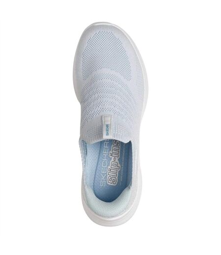 Baskets Ultra Flex Femme Bleu Clair Skechers