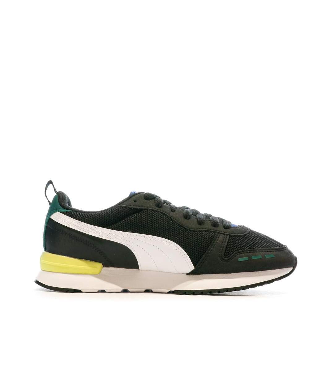 Baskets jaune/noir homme puma r78-2