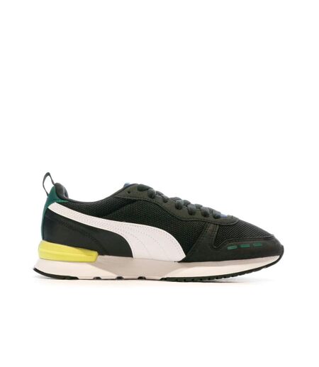 Baskets jaune/noir homme puma r78