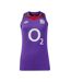 Débardeur Sans Manches Motif/style Rugby Angleterre Femme Rose Violet Rouge Umbro-1