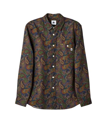 Mens 15th Anniversary Regular Button-down Shirt Multicoloured Pretty Green