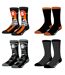 Lot de 4 paires de chaussettes Fast and Furious Freegun-1