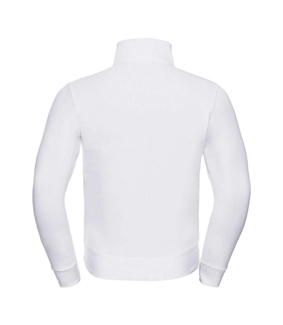 Mens Authentic Sweat Jacket White Russell-2