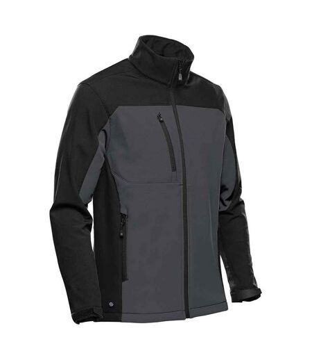 Mens Cascades Soft Shell Jacket Dolphin Black Stormtech