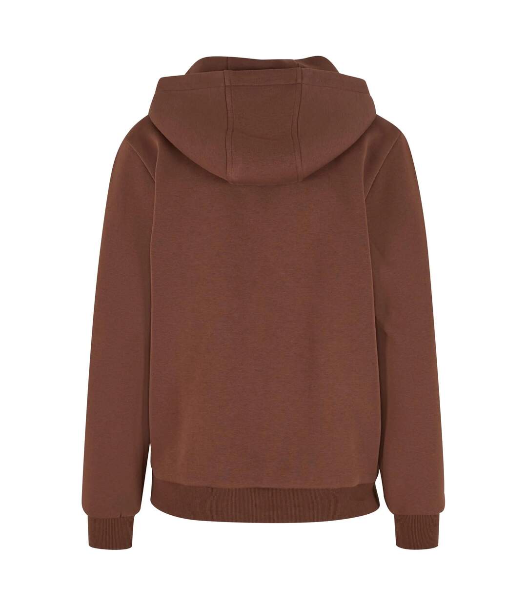 Sweat À Capuche Femme Marron Foncé Urban Classics-2