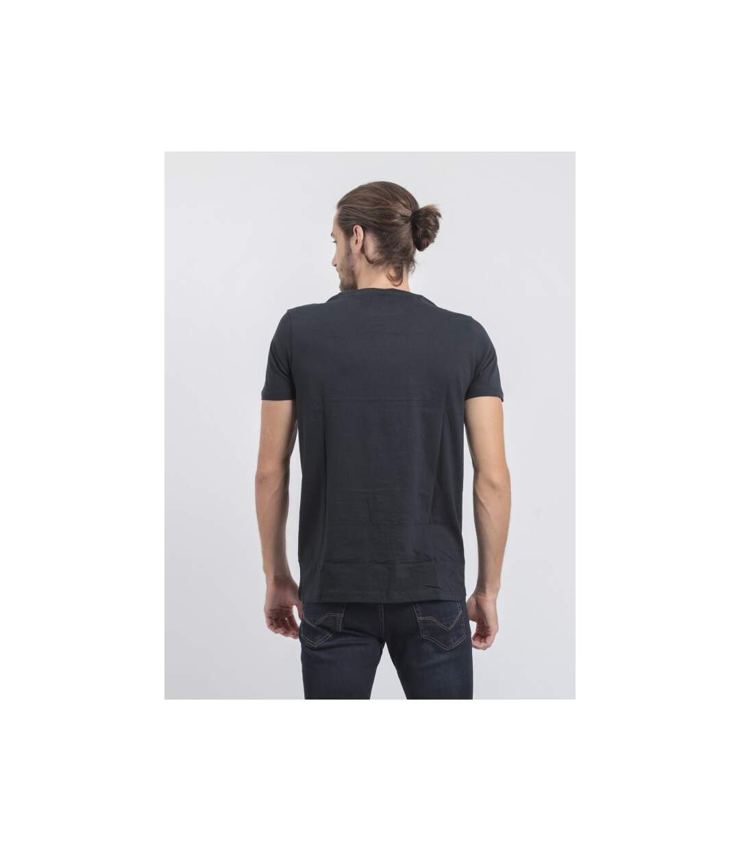 T-shirt col rond pur coton JAGNY-2