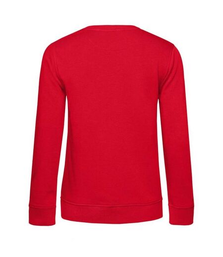 Sweat Organic Inspire Femme Rouge B&C