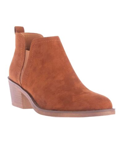 Womens/ladies york ankle boots cognac Rocket Dog