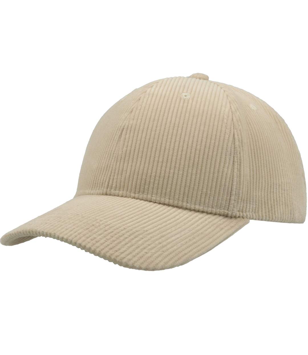 Casquette de baseball cordy s adulte beige gris Atlantis-1