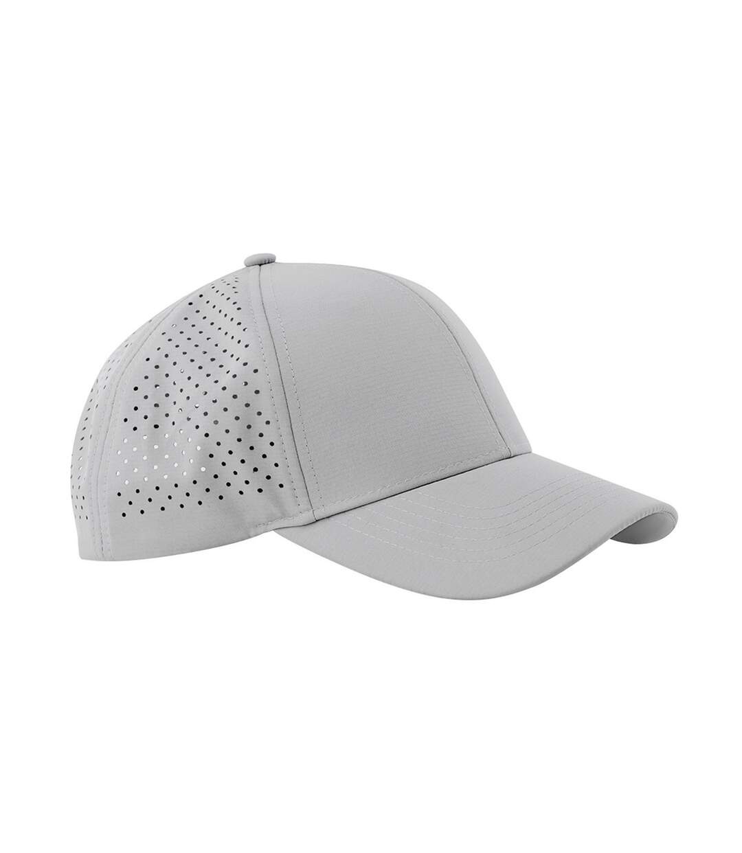 Casquette trucker laser performance gris clair pâle Beechfield-1