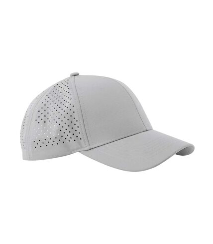 Laser performance trucker cap ice grey Beechfield