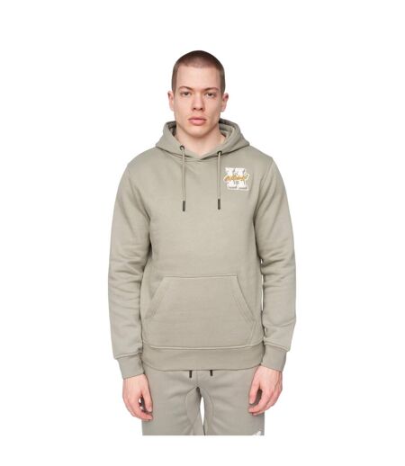 Sweat à capuche aitchen homme vieux vert kaki Henleys