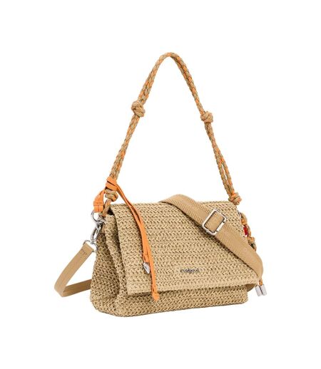 Sac à Main Desigual Half Logo Raffia Vanecia