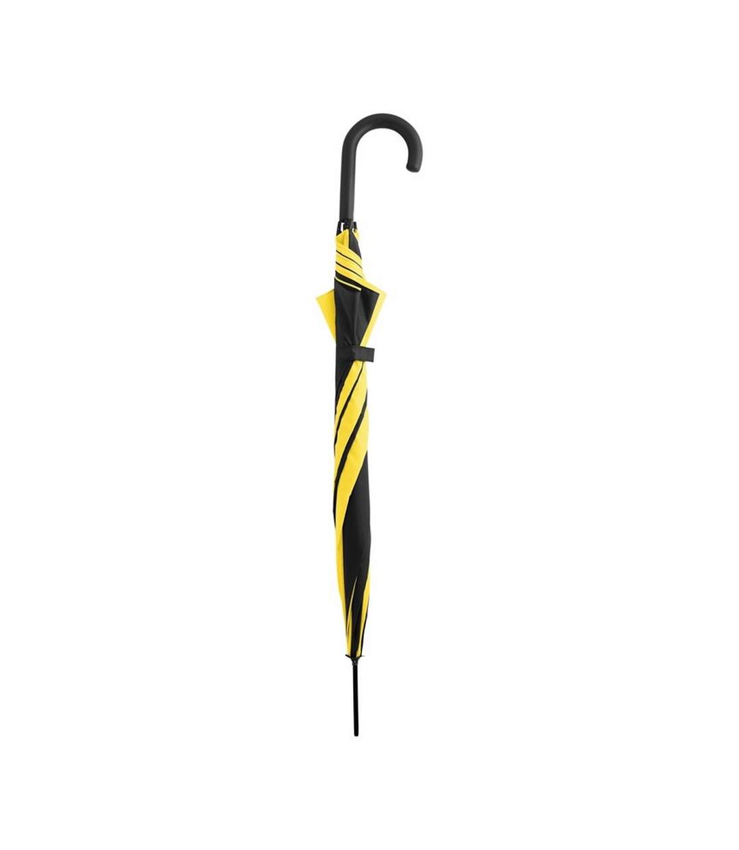 Parapluie Droit 89 Cm X 103 Cm Noir Jaune L-Merch-2