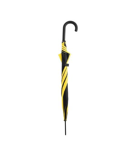 Parapluie Droit 89 Cm X 103 Cm Noir Jaune L-Merch
