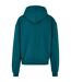 Sweat À Capuche Adulte Vert Rétro Build Your Brand-2