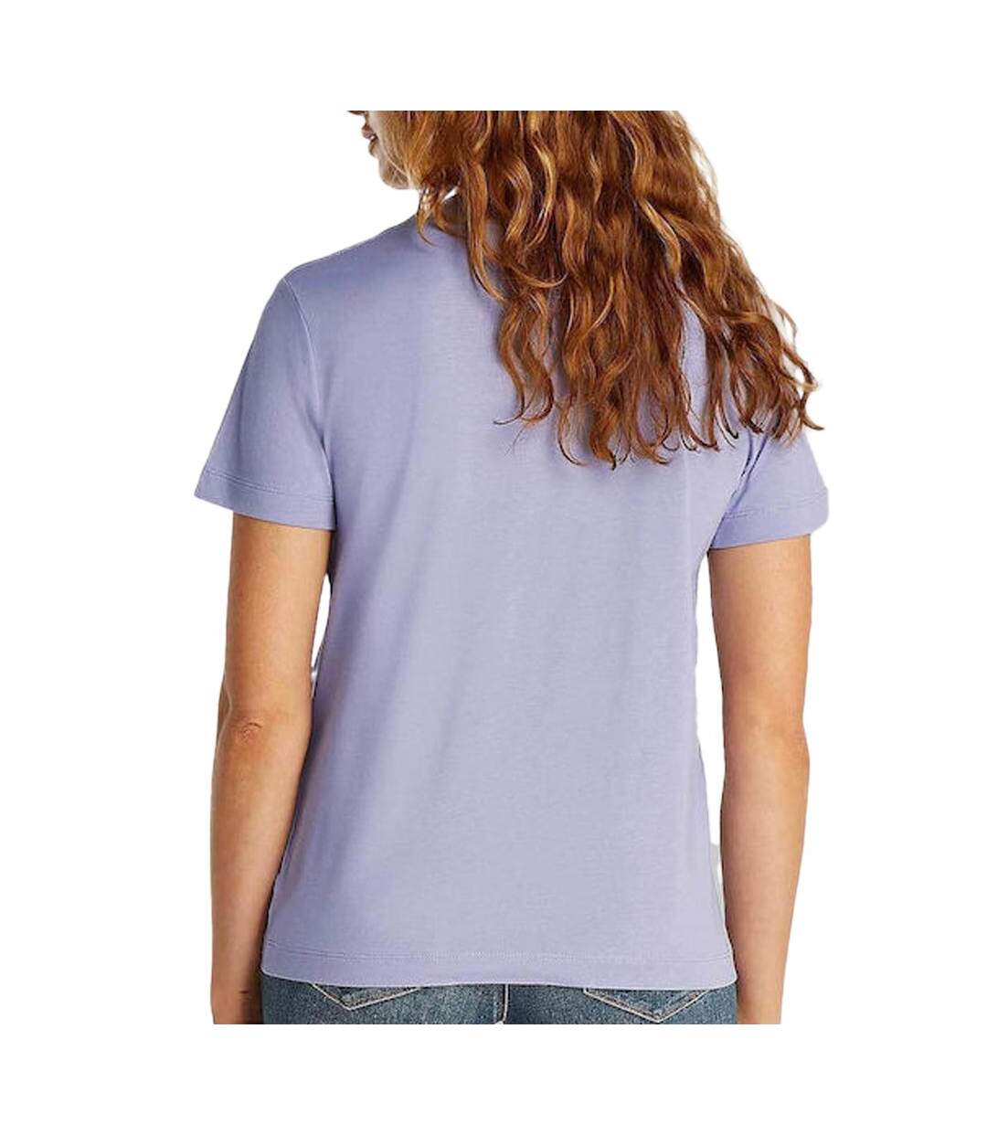 T-shirt mauve femme calvin klein jeans shadow graphic regul persian - l-2