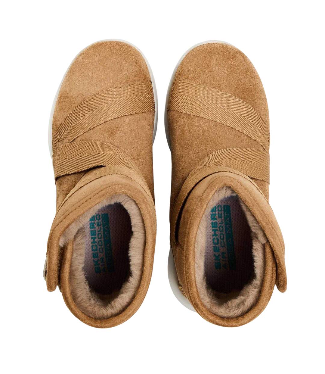 Childrens/kids Slip-on Trainers Chestnut Skechers-3