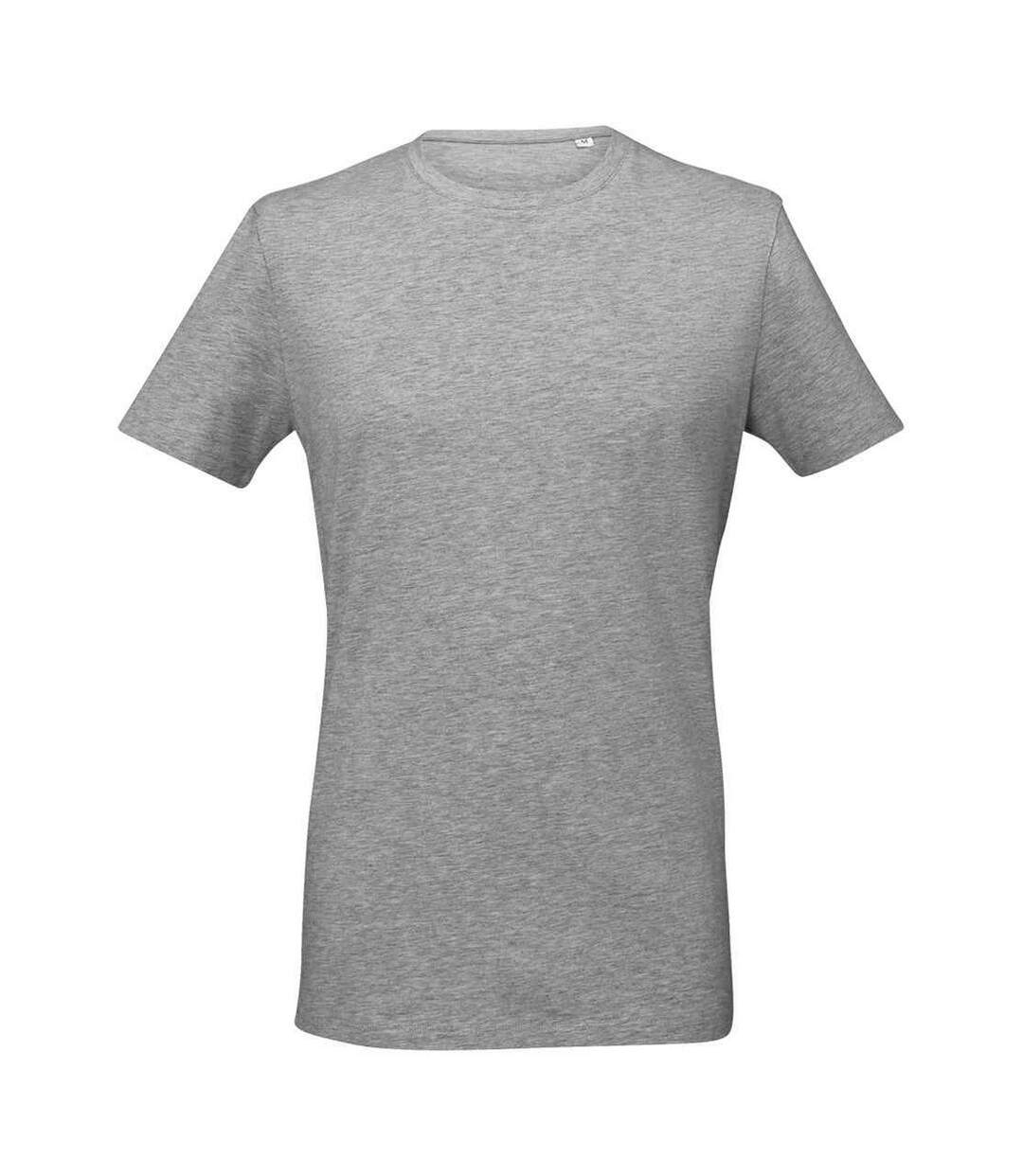 T-shirt millenium adulte gris chiné SOLS