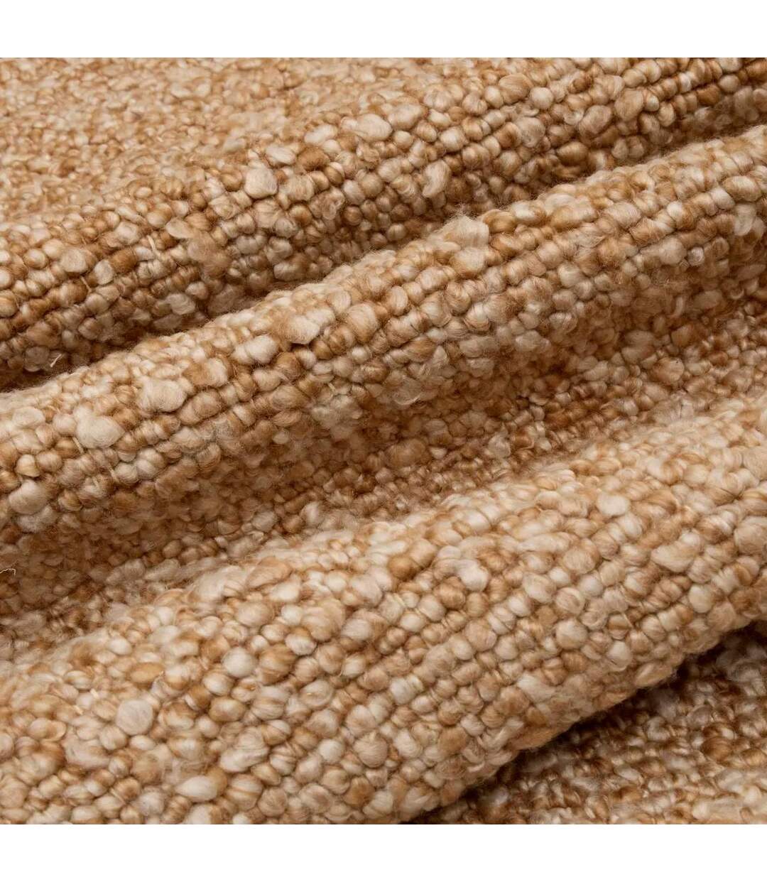 Tapis Effet Laine Volna 80x200cm Camel-3