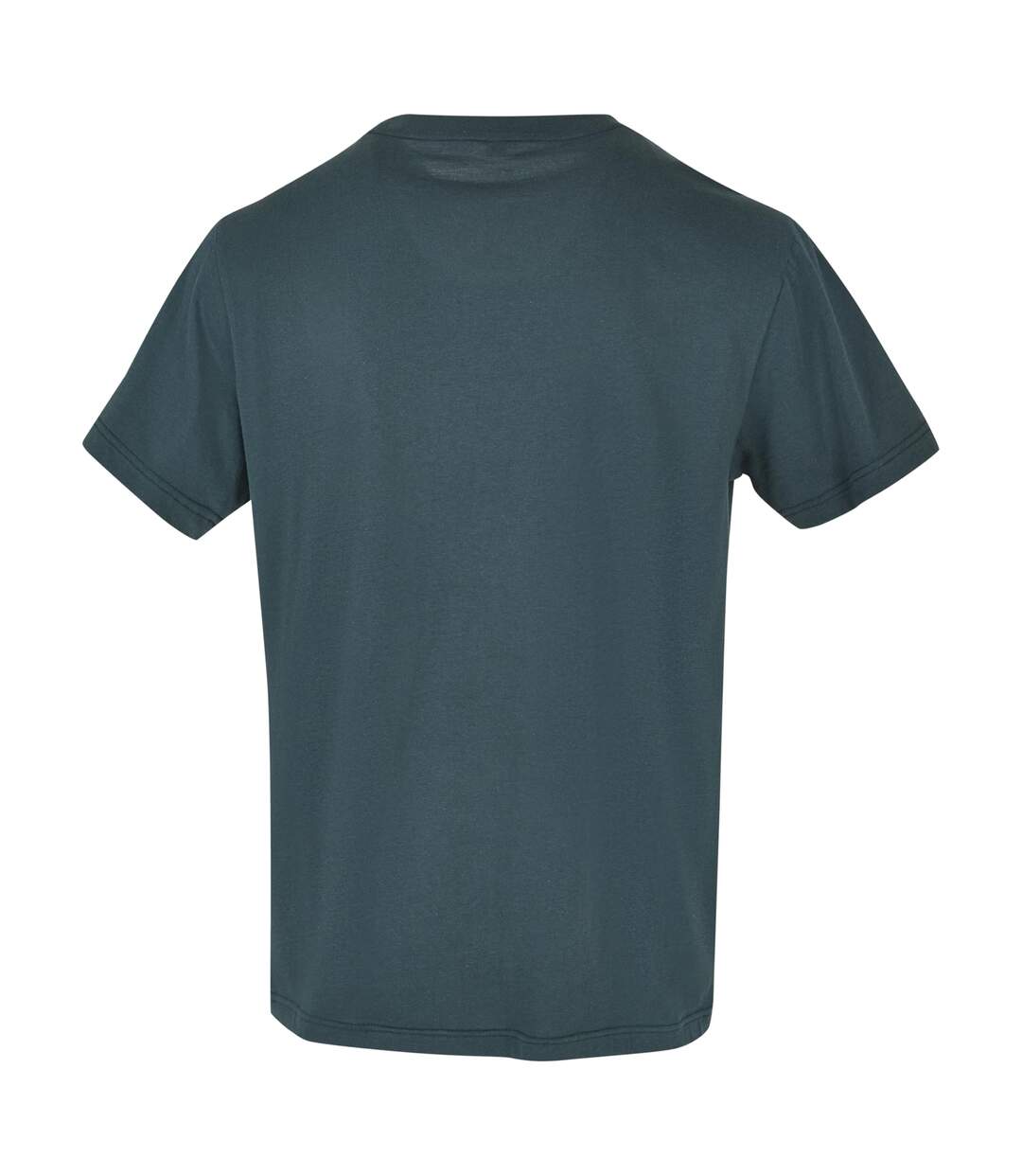 T-shirt Basique À Col Rond Pour Hommes Vert Bouteille Build Your Brand-2