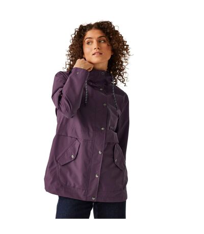 Womens/ladies Bayla Waterproof Jacket Deep Plum Regatta