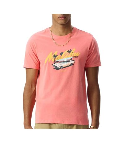 T-Shirt rose homme teddy smith malibu - 3xl