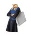 Crosshatch Logo Tote Bag One Size Light Grey Ted Baker-4