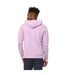 Canvas Unixex Zip-up Polycotton Fleece Hooded Sweatshirt / Hoodie Lilac Bella + Canvas-1