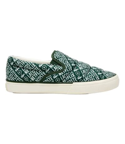 Womens/ladies netflix serve slip-on trainers white Lacoste