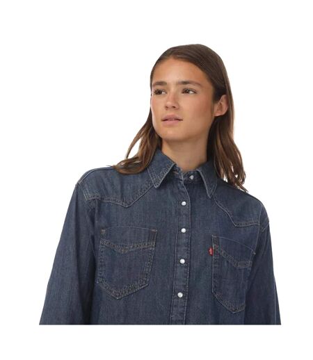 Chemisier donovan femme bleu denim Levis