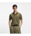 Mens Donos Cotton Polo Shirt Green Hugo-2