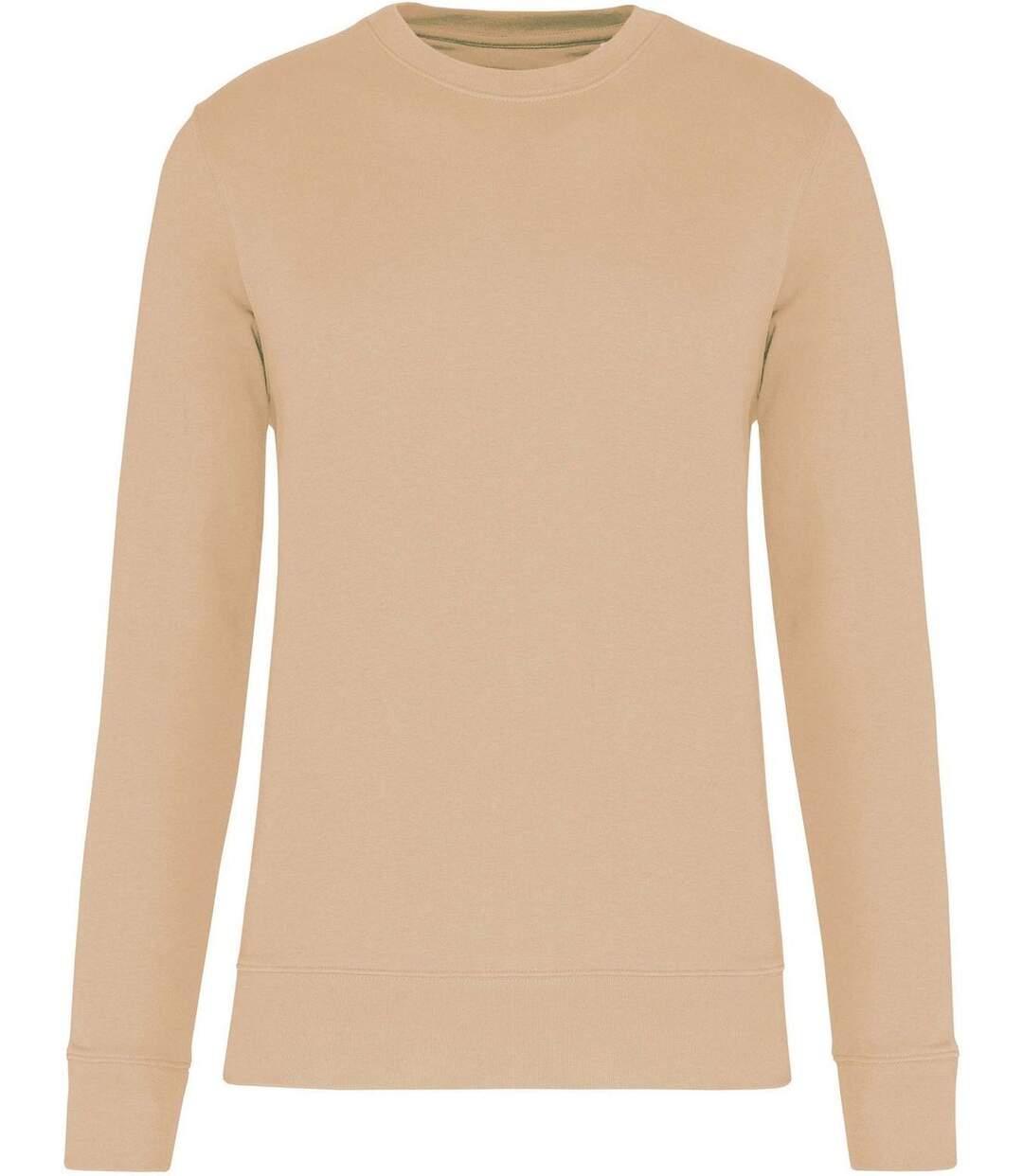 Sweat col rond écoresponsable - Mixte - K4025 - beige sable