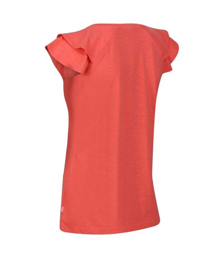 T-shirt ferra femme pêche foncé Regatta