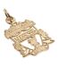 Liverpool FC Crest Pendant (Gold) (One Size) - UTTA7465