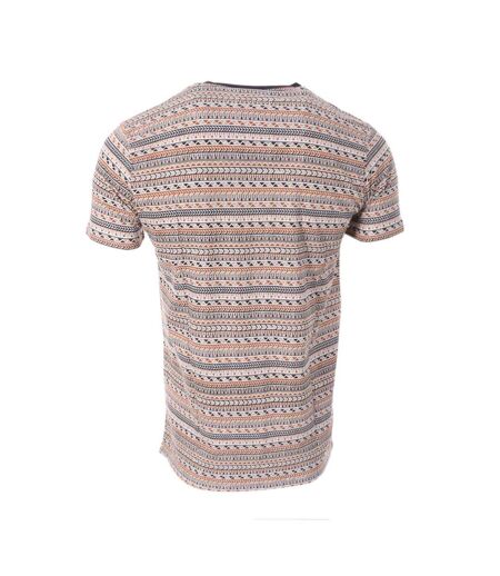 T-shirt marine/orange homme rms26 91266 - 3xl