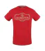 Mens Signpost Logo T-shirt Red Aquascutum-1