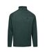 Mens Keynote Anti Pilling 1/4 Zip Fleece Top Green Smoke Alpine Trespass-2