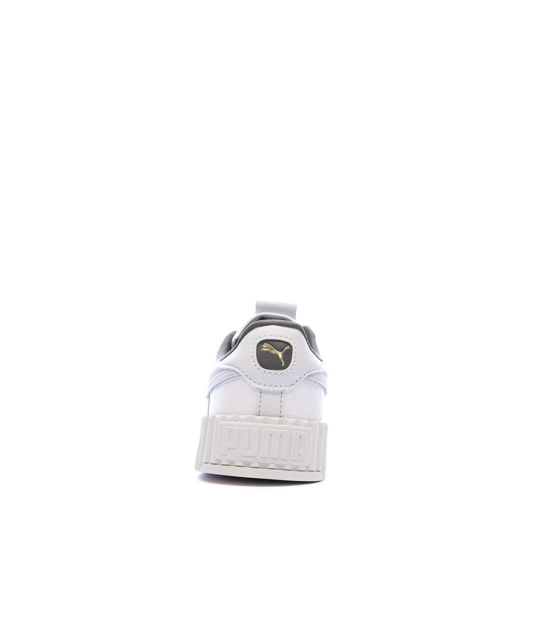 Baskets blanc/gris femme puma carina 3.0 luxe-3