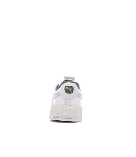 Baskets blanc/gris femme puma carina 3.0 luxe