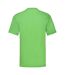 Fruit Of The Loom Mens Valueweight Short Sleeve T-Shirt (Lime)
