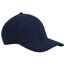 Casquette De Baseball Earthaware Classic Bleu Marine Français Beechfield-1